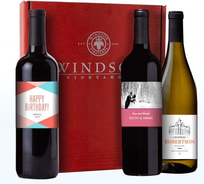 Windsor Vineyards | We Labeled Too | Discounted Much Windsor Wine Vineyards-Labeled
