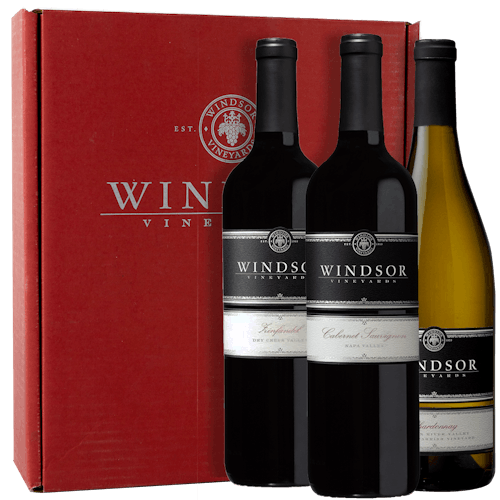 Windsor Platinum Trio 3-Bottle Gift Set - Red Box