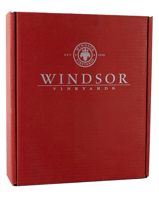 Windsor Vineyards Red Gift Box - Click for more information
