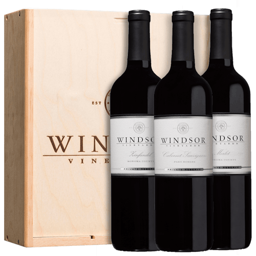 Windsor Reserve Reds 3-Bottle Gift Set