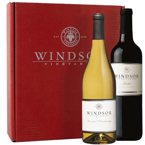 Windsor Winemaker's Choice Mixed 2-Bottle Gift Set - Red Box