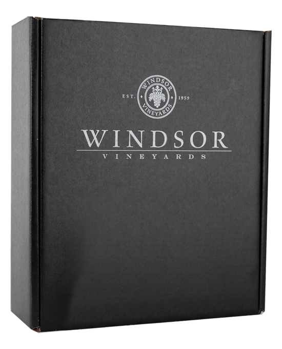 Windsor Vineyards Black Gift Box - Click for more information
