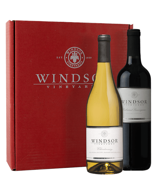 Windsor VIP Duet 2-Bottle Gift Set With Red Box - Click for more information