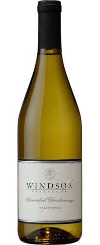 2020 Windsor Unoaked Chardonnay, California, 750ml