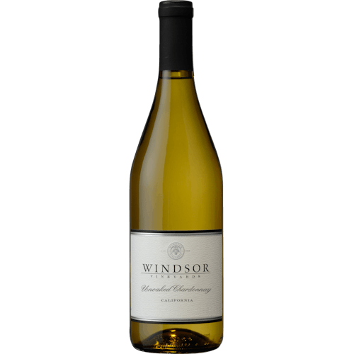 2021 Windsor Unoaked Chardonnay, California, 750ml