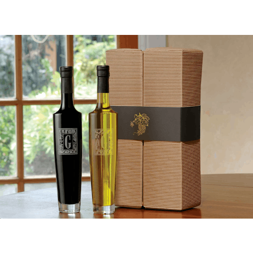 Monogrammed Balsamic Vinegar & Olive Oil Set