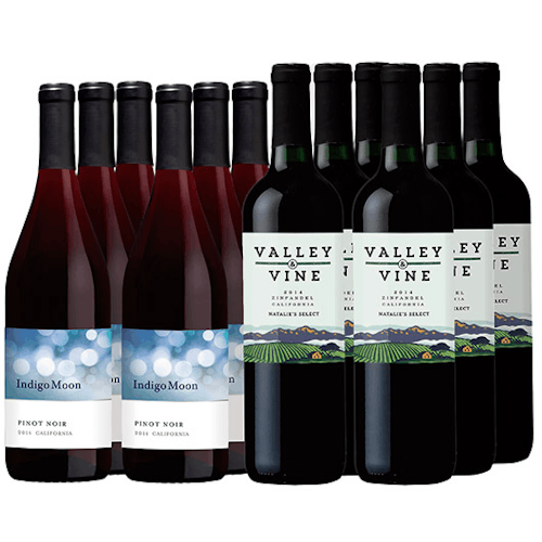 M58043-848 Cellar Selections 12-bottle All Red