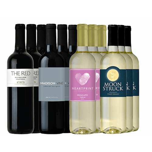 M57626-850 Vineyard Favorites 12-bottle Variety