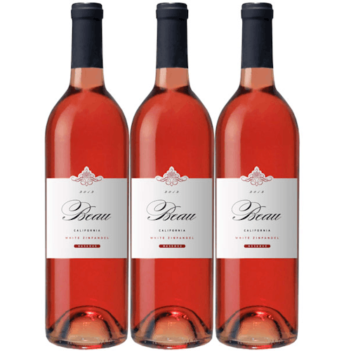 Vintage Wine Estates Sonoma Harvest - White Zinfandel 3-Bottle Wine Set