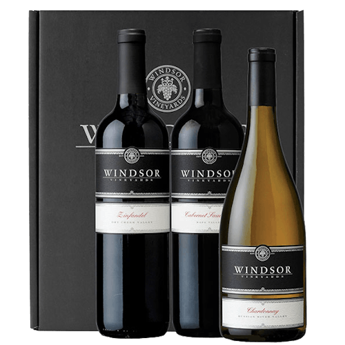 Windsor Platinum Trio 3-Bottle Gift Set - Black Box