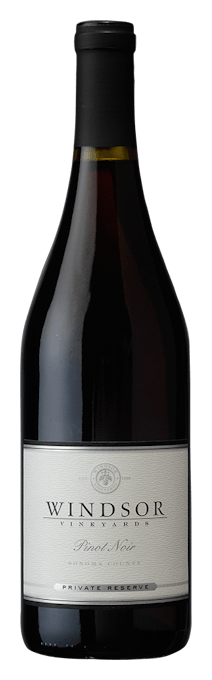 2019 Windsor Pinot Noir, Sonoma County, Private Reserve, 750ml - Click for more information