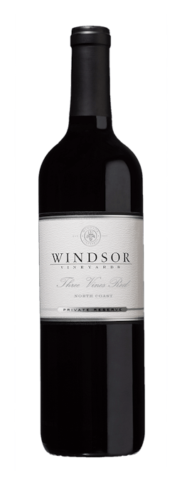 2021 Windsor Three Vines Red, North Coast, Private Reserve, 750ml - Click for more information