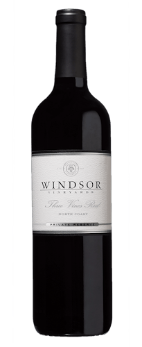 2021 Windsor Three Vines Red, North Coast, Private Reserve, 750ml