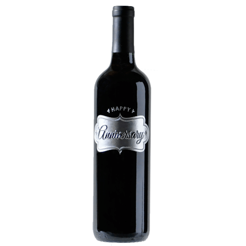 Windsor Specialty Etched Wine Gift - Anniversary