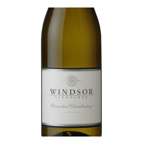 2015 Windsor Unoaked Chardonnay, California, 750ml